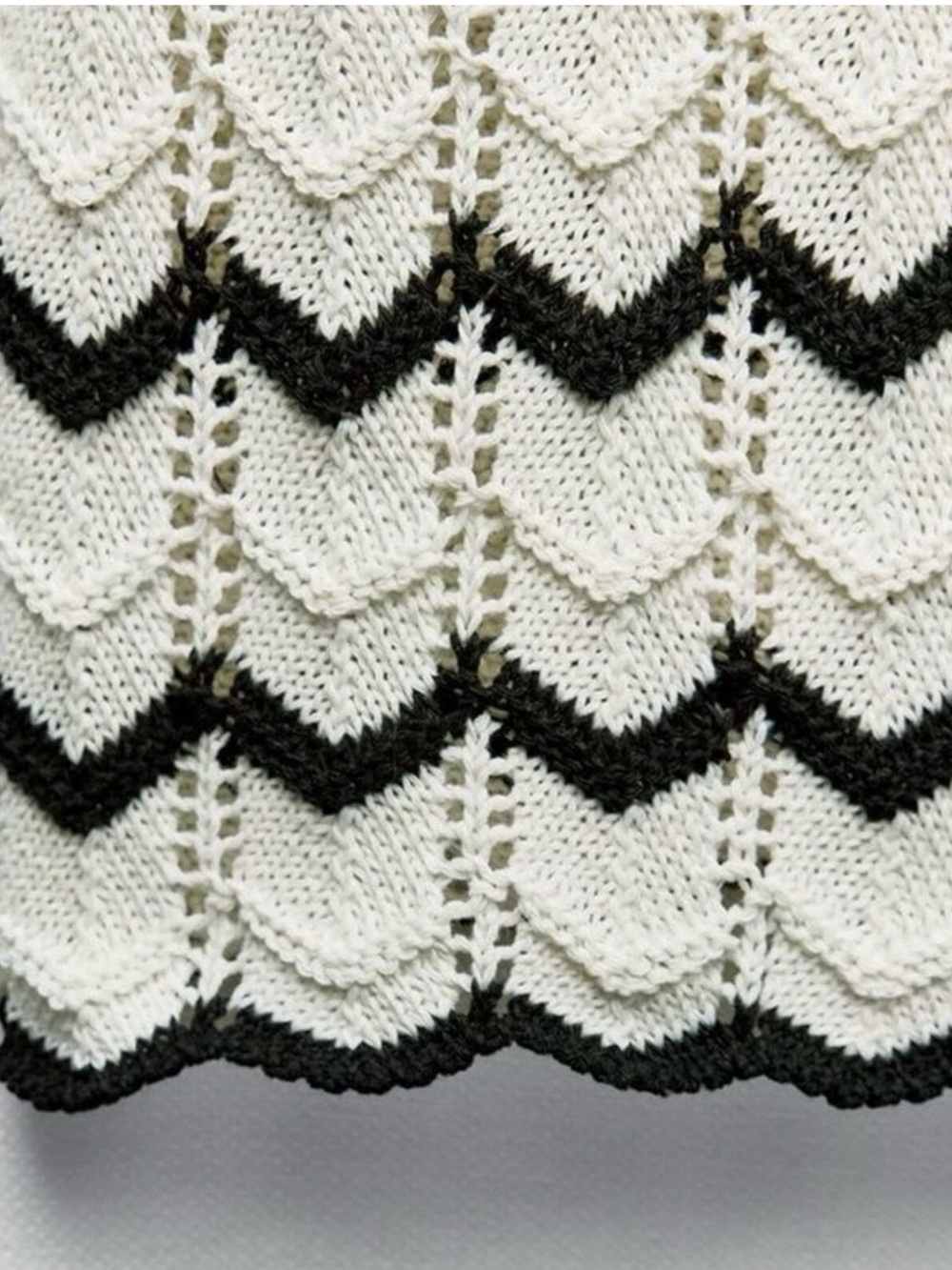 Striped Knit Mini Dress - Picture 3 of 7